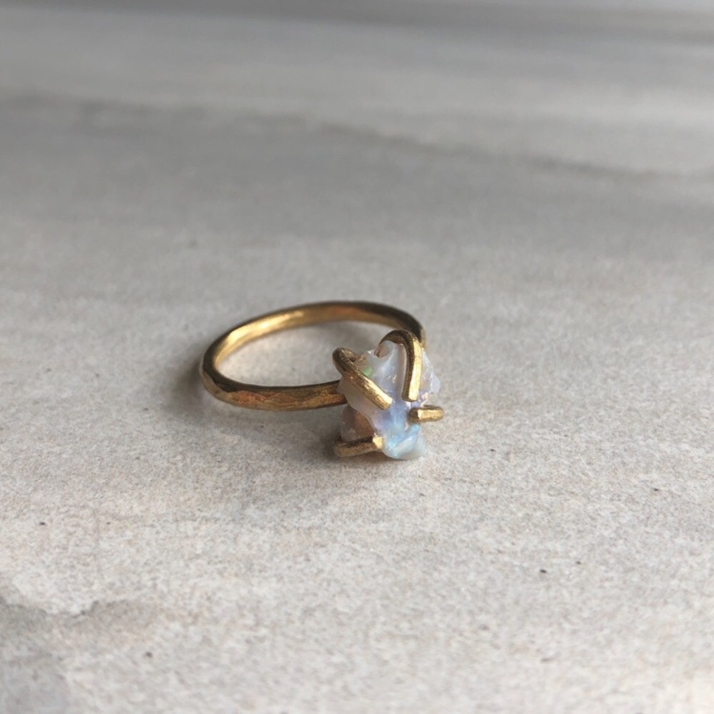 ❗️LAST❗️Raw Opal Natural Stone Ring - Picture 2 of 8